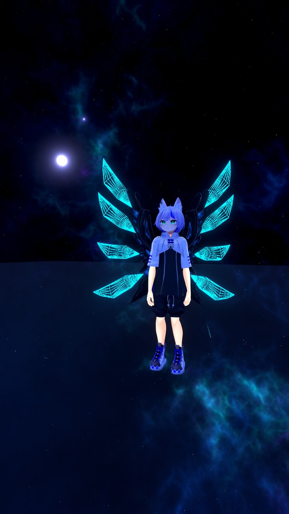 【VRC想定】ワイヤーグリッジシェーダー/Wired Shader for VRChat