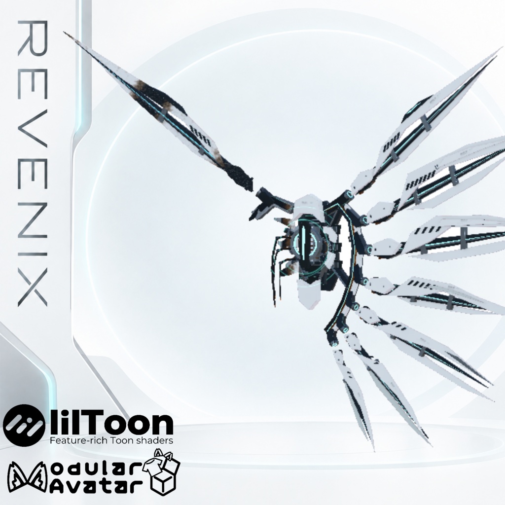 【セール・MA対応】変形する！欠損戦闘用義翼『REVENIX』/ 機械翼