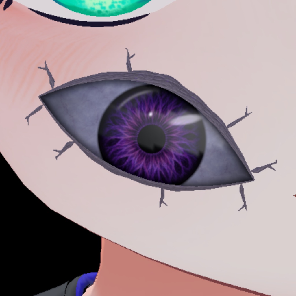 【セール・MA対応】動く!闇魔眼 / Can move ! VRChat Shadow Eye