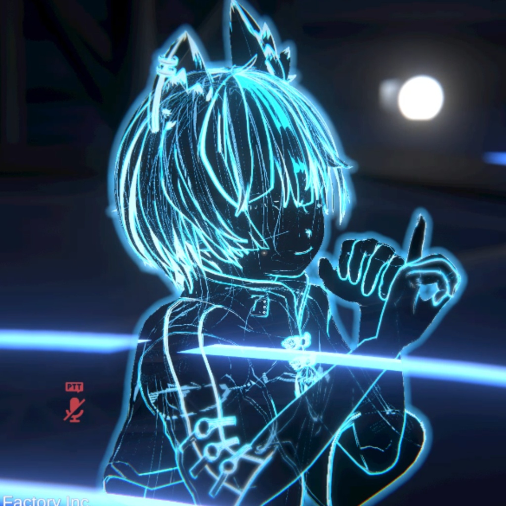 【セール・VRC】ネオン線画シェーダー / Neon Line Art Shader for VRChat