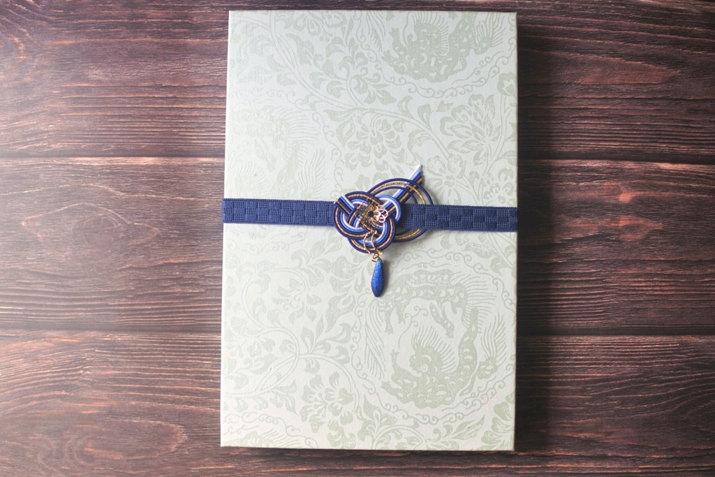 花添ふ「梅枝」:御朱印帳バンド