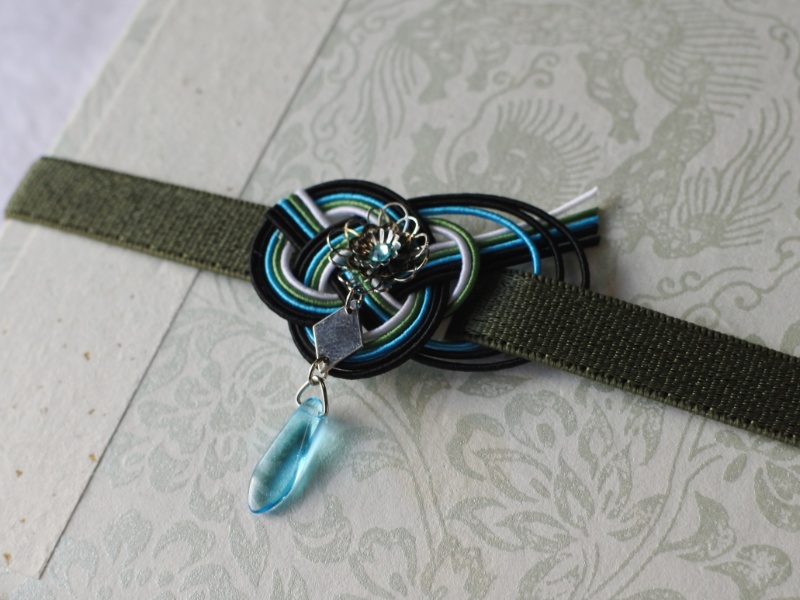 花添ふ「梅枝」:御朱印帳バンド