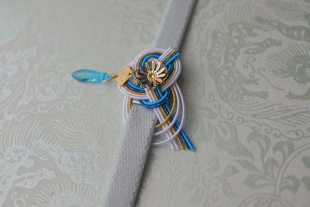 花添ふ「梅枝」:御朱印帳バンド