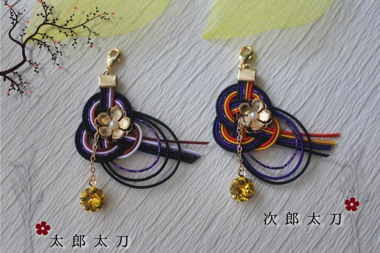 花添ふ「梅枝」:バックチャーム・もちマスアクセ