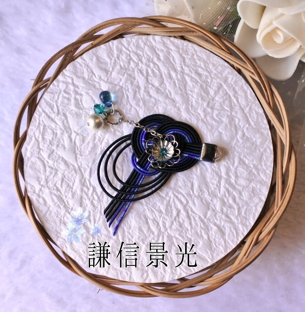 花添ふ「梅枝」:バックチャーム・もちマスアクセ