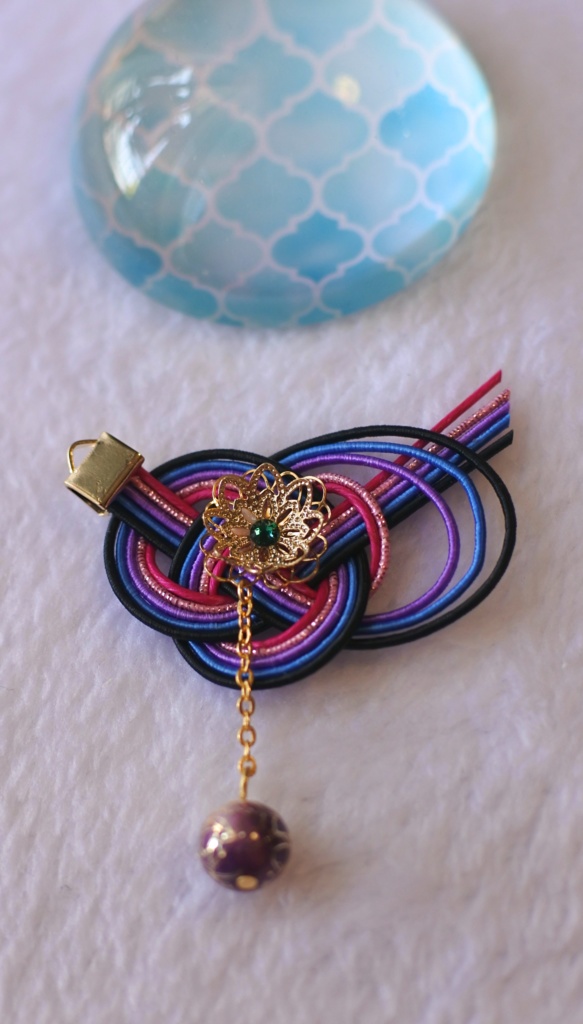 花添ふ「梅枝」:バックチャーム・もちマスアクセ