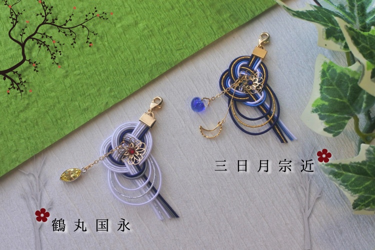 花添ふ「梅枝」:バックチャーム・もちマスアクセ