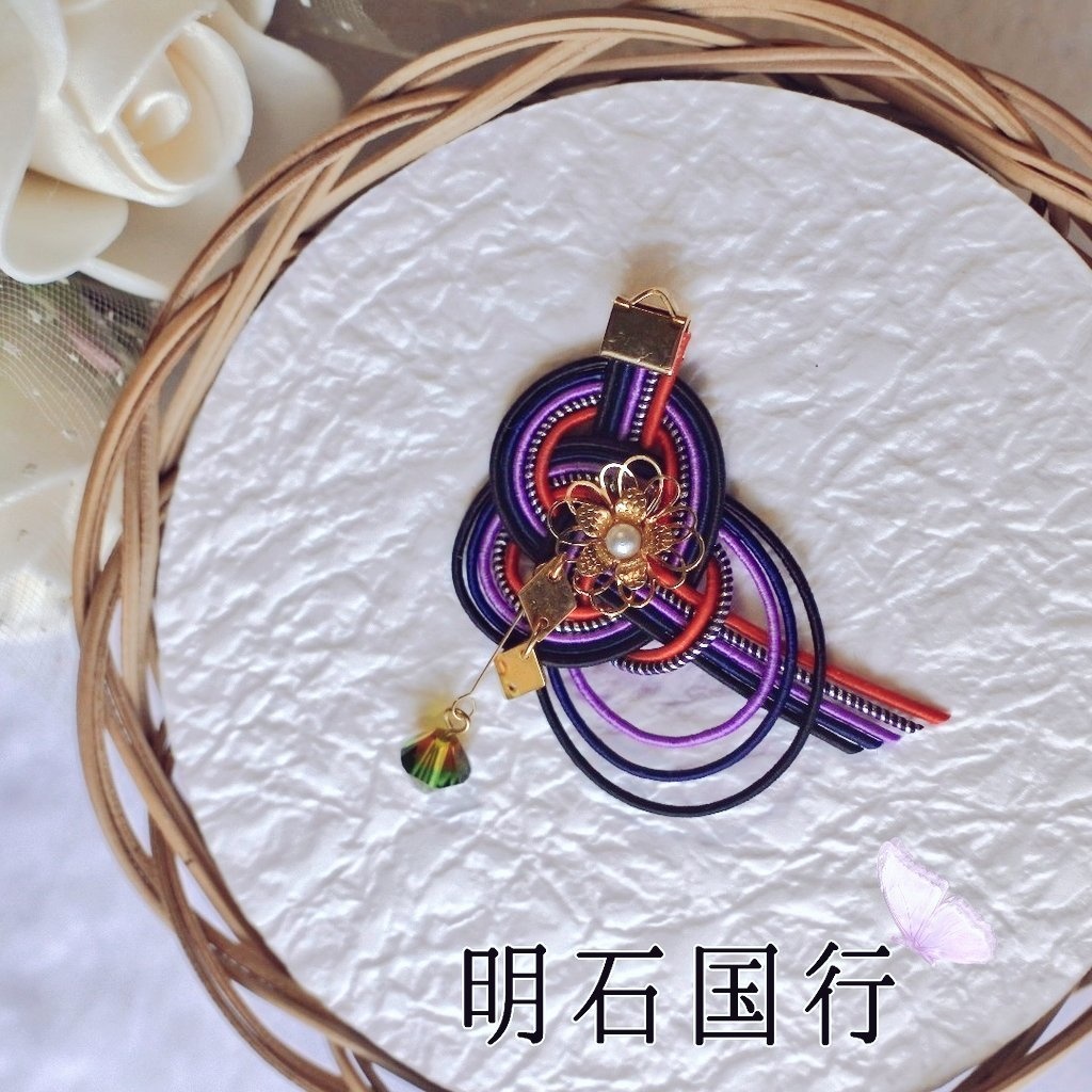 花添ふ「梅枝」:バックチャーム・もちマスアクセ