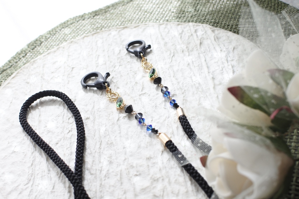 【マスクストラップ】笹貫