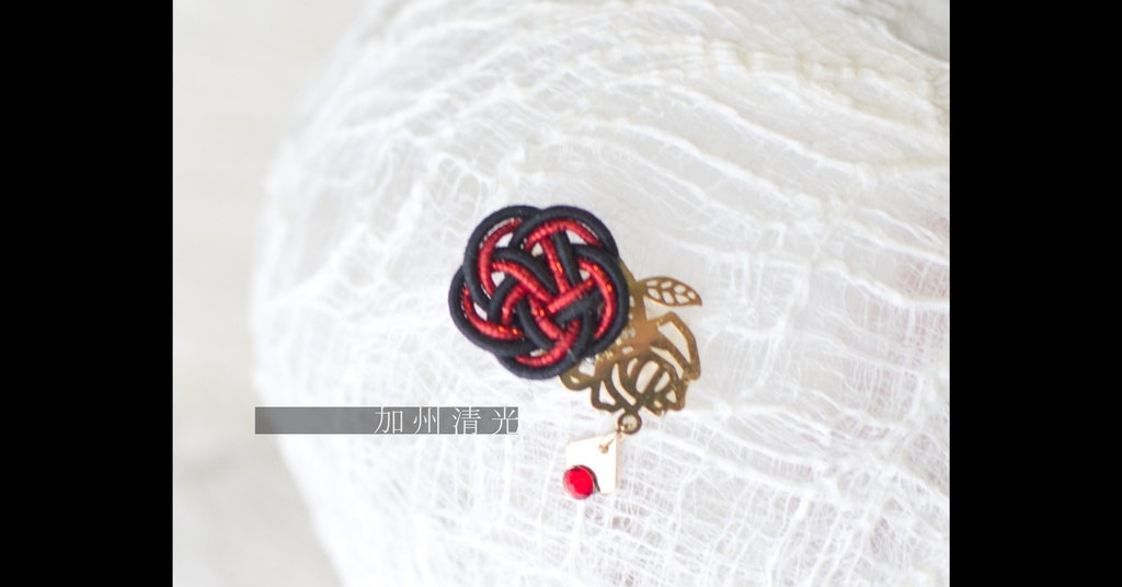 梅結び❀イヤーカフ