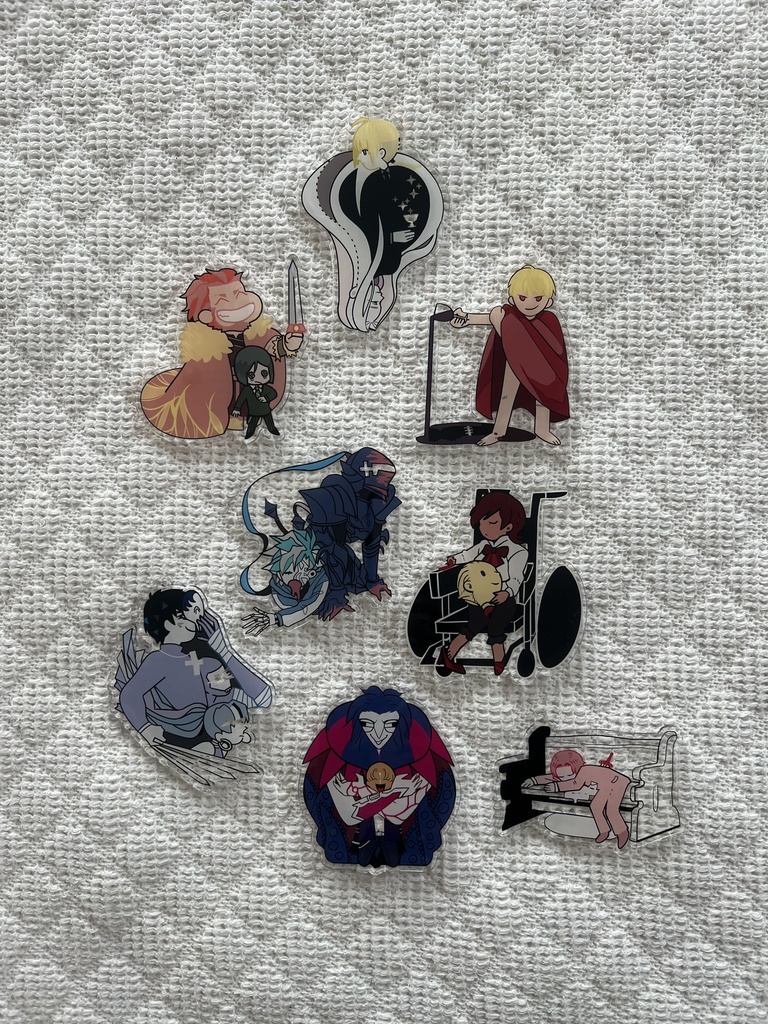 おしまいアクキー