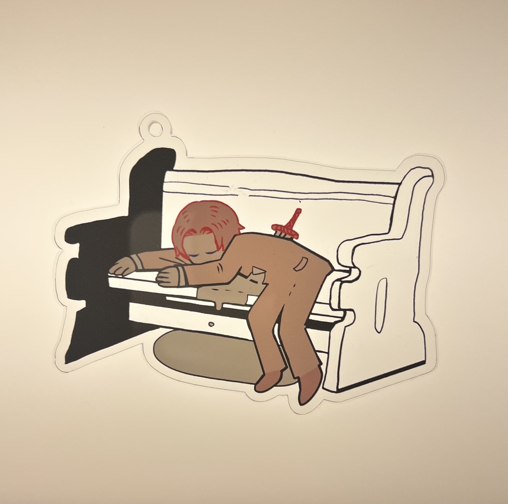 おしまいアクキー