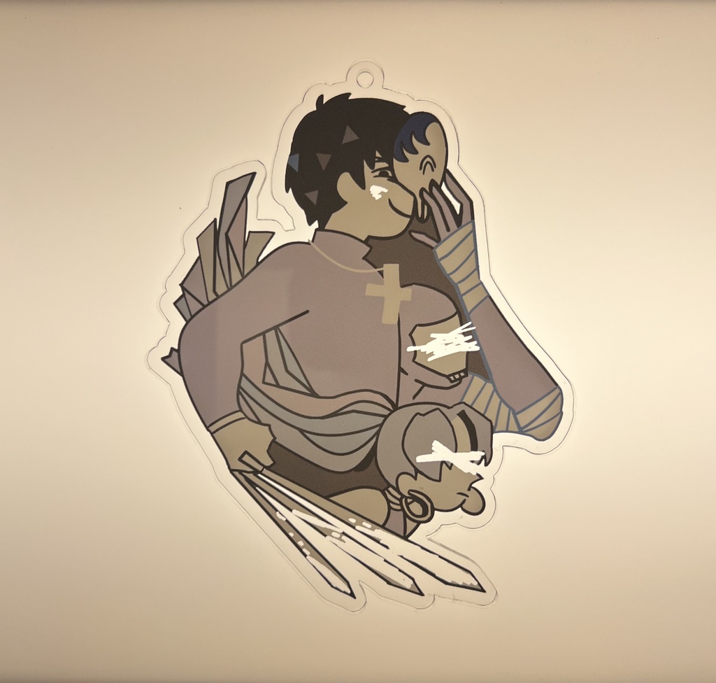 おしまいアクキー