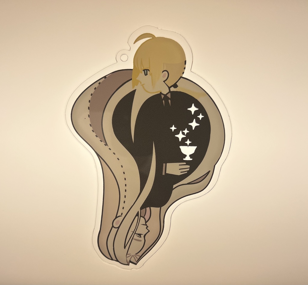 おしまいアクキー