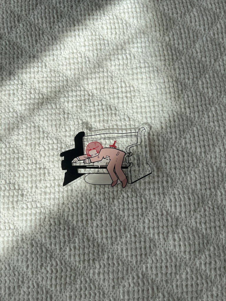 おしまいアクキー