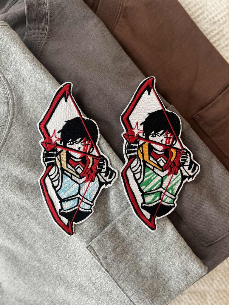 おしまいワッペン