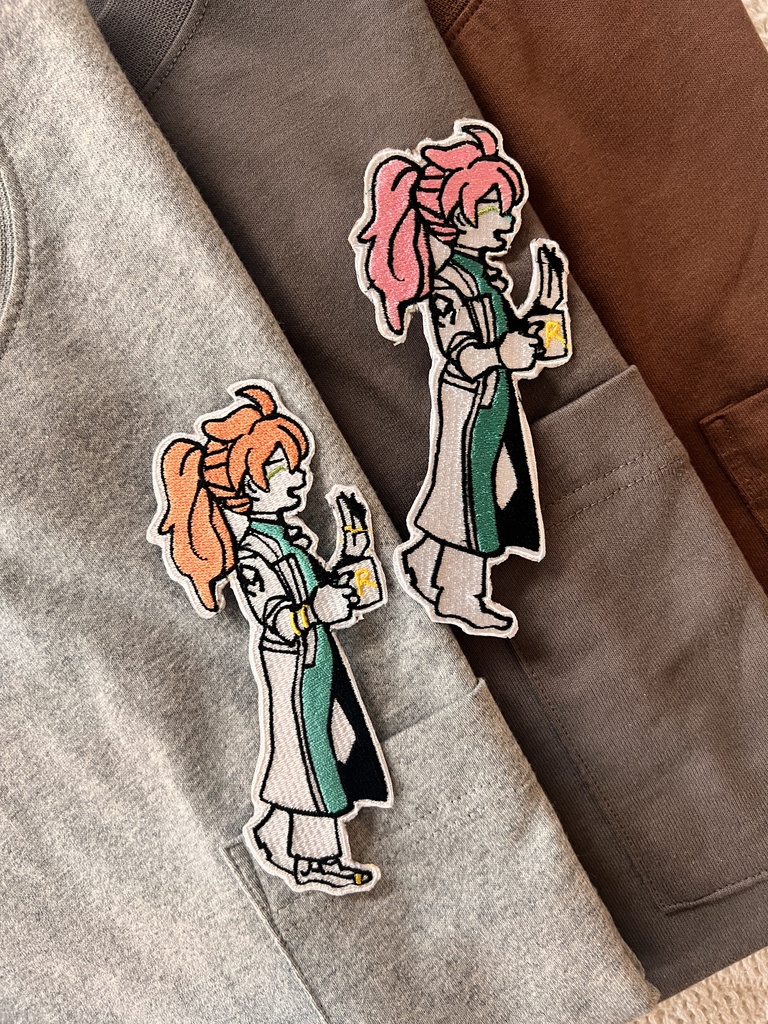 おしまいワッペン