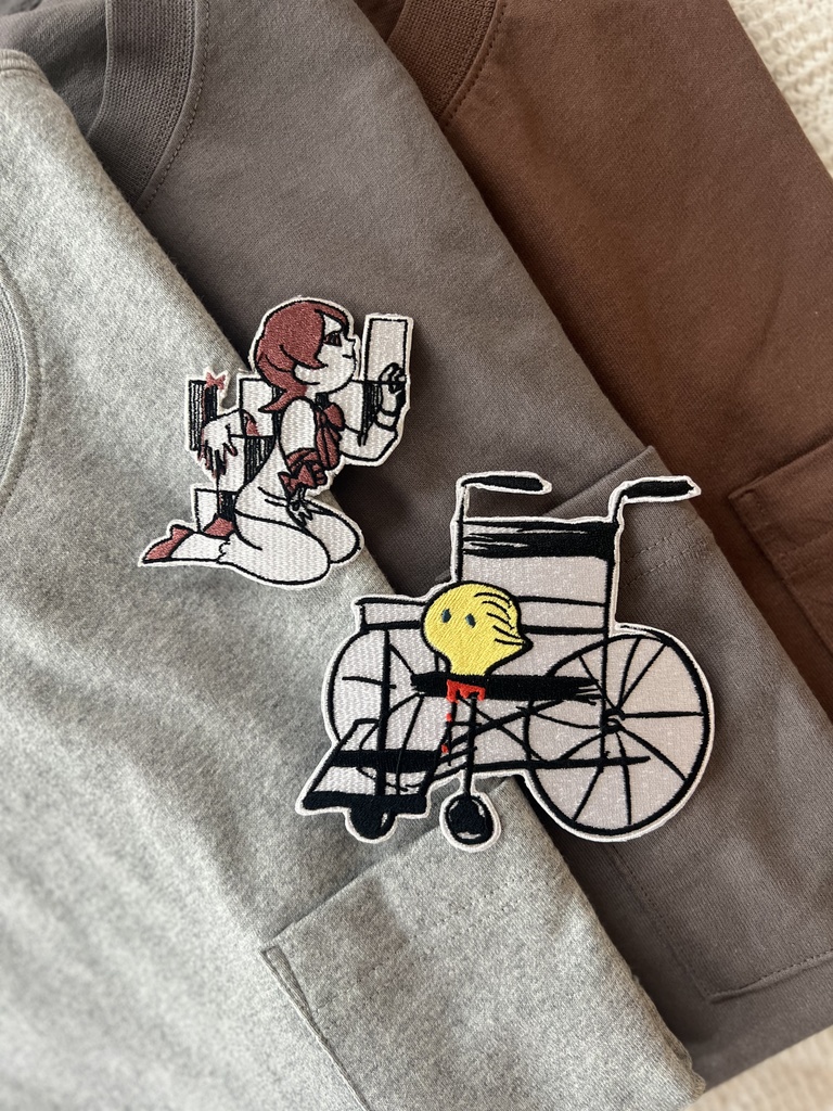 おしまいワッペン