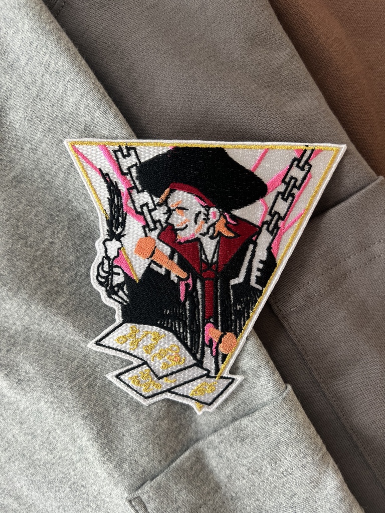 おしまいワッペン