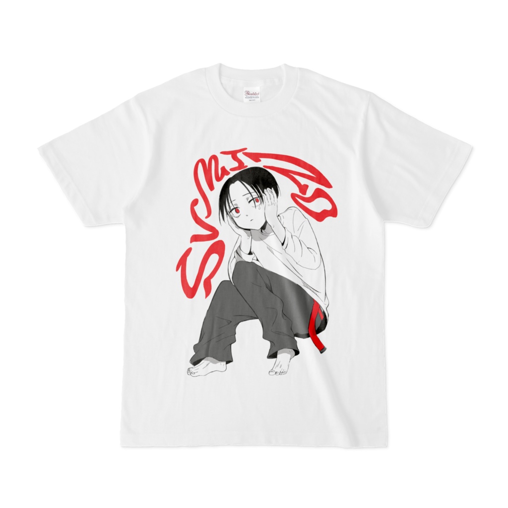 HiKiKoMoRi SS Tee White