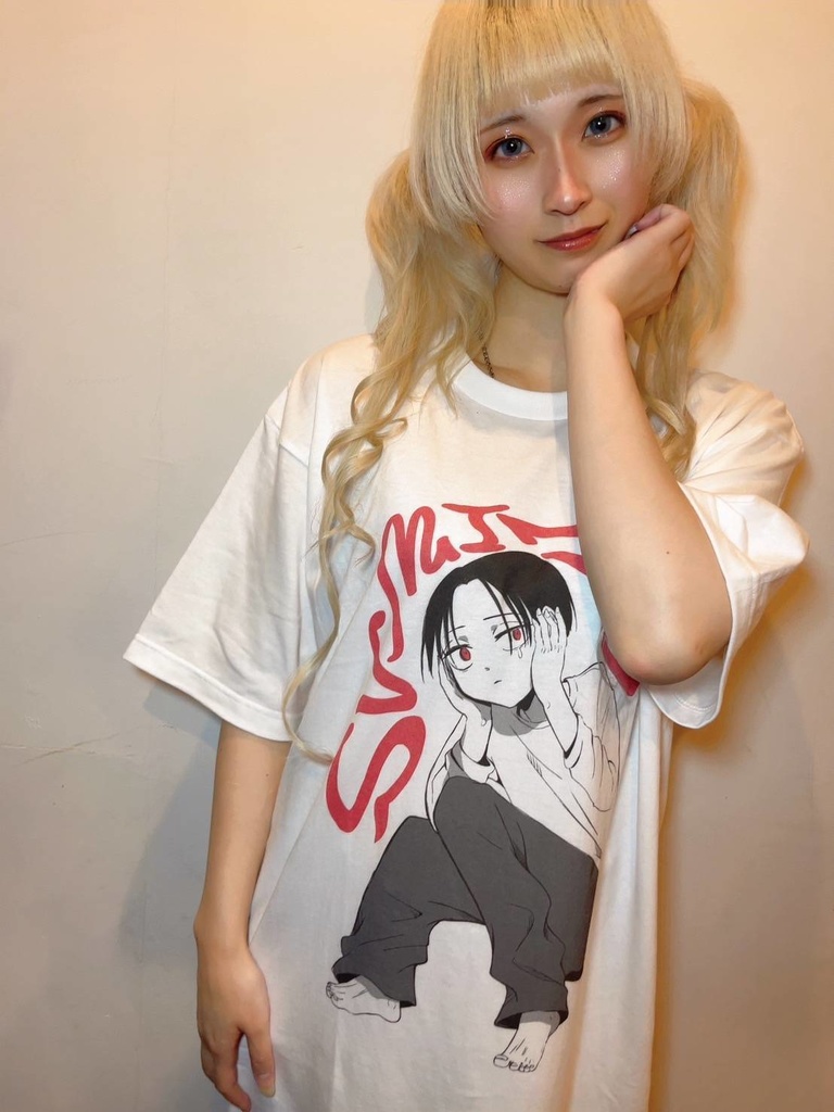 HiKiKoMoRi SS Tee White