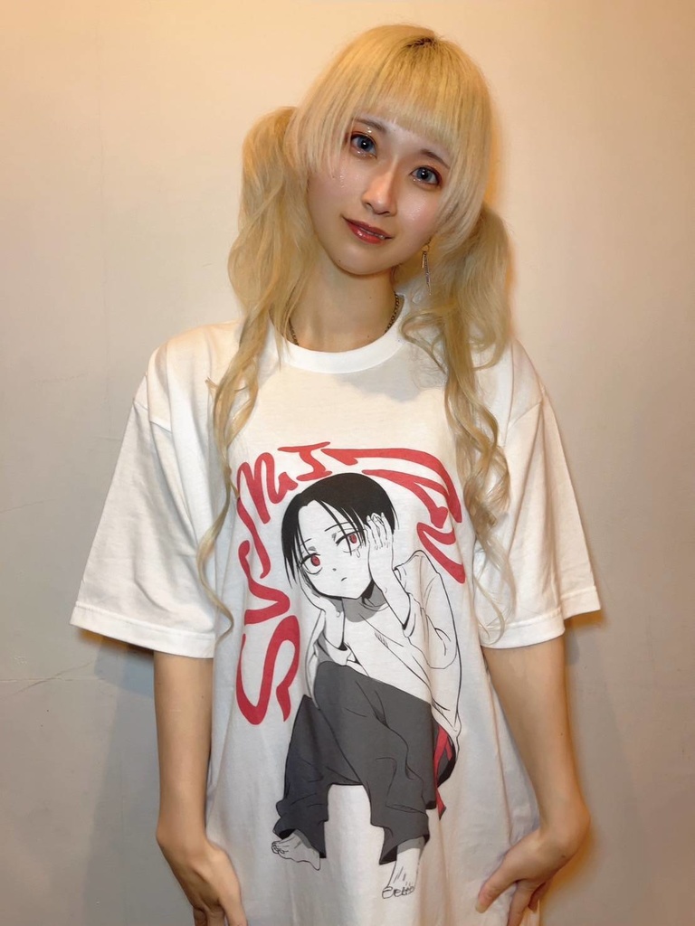 HiKiKoMoRi SS Tee White