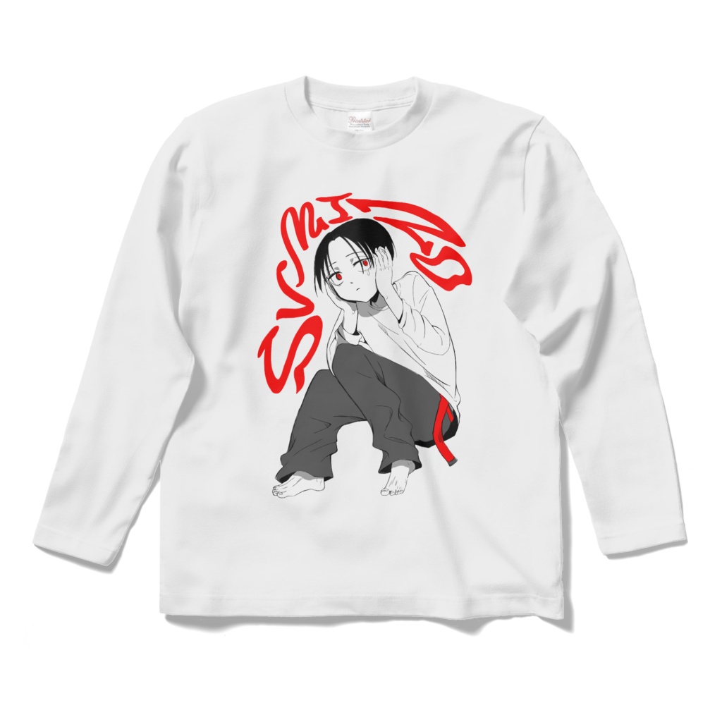 HiKiKoMoRi LS Tee White