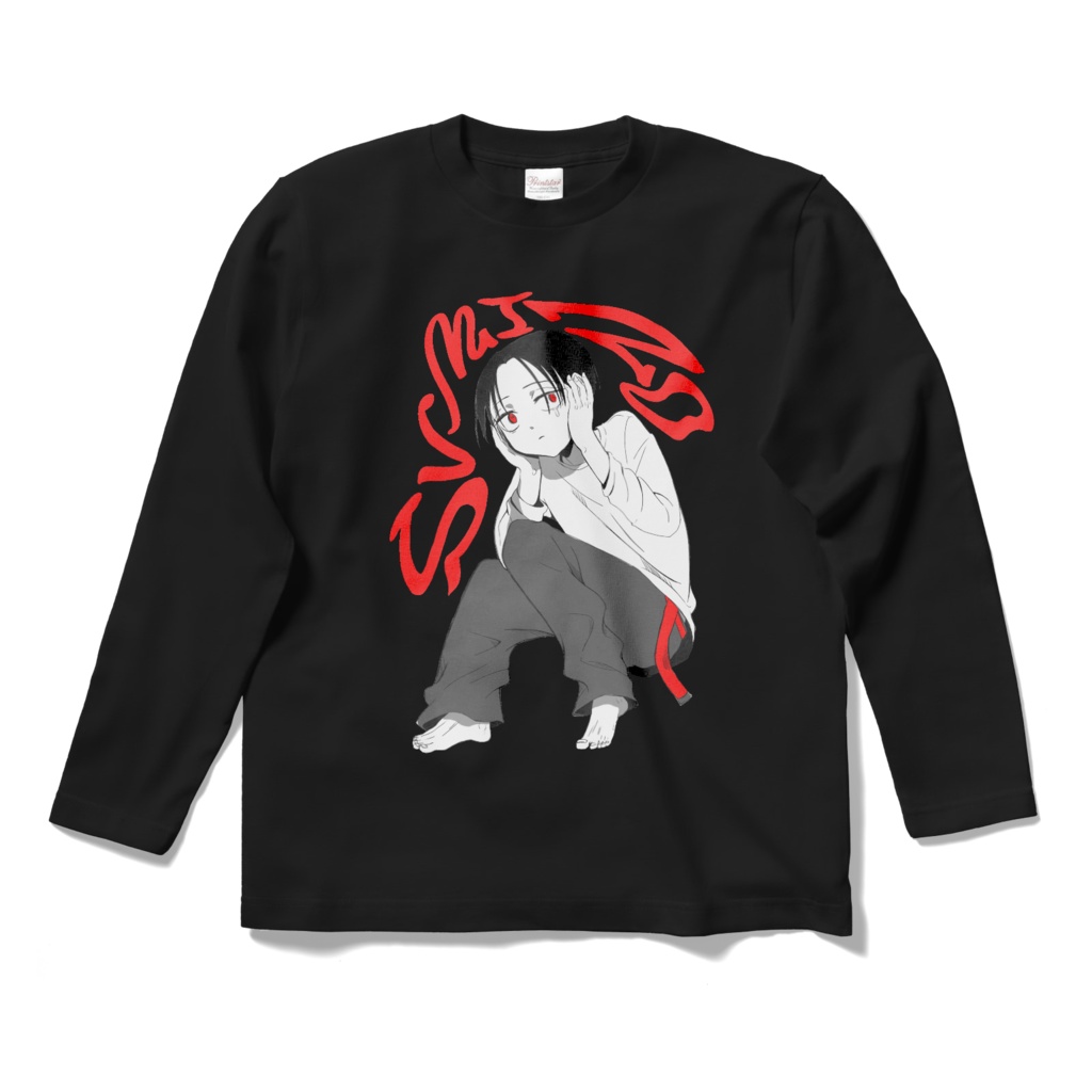 HiKiKoMoRi LS Tee Black