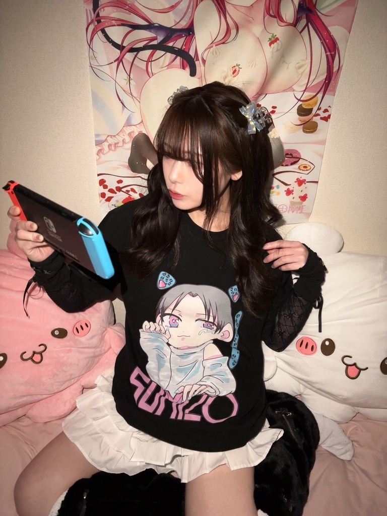 すみぞーぎゃるず SS Tee Black