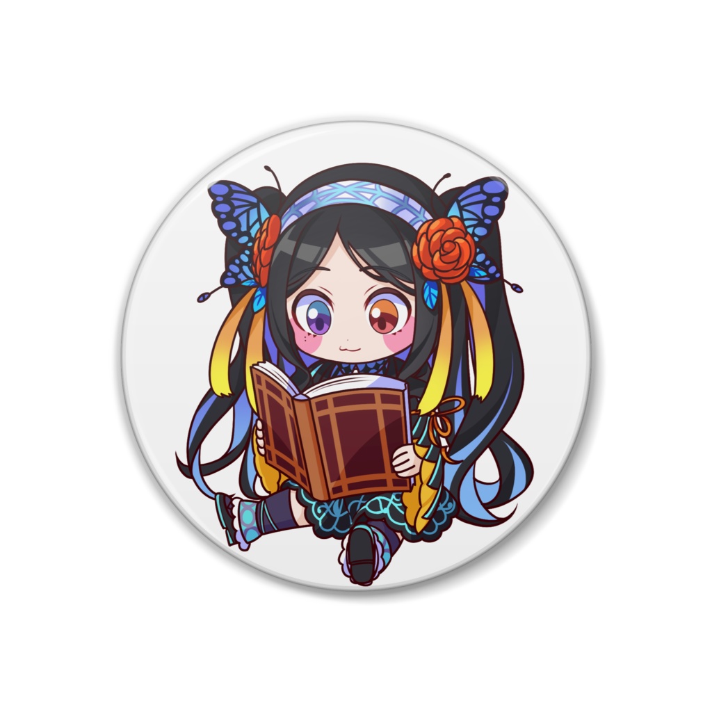 ヴィレムミニキャラ缶バッチ