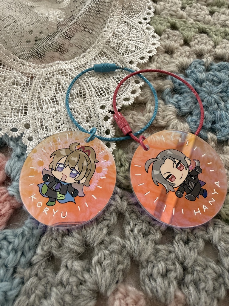 ワイヤーリングオーロラアクキー