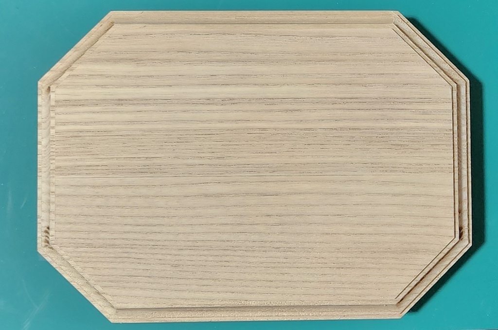 木製台座 4角～8角形 ホワイトアッシュ ～250mm×～250mm