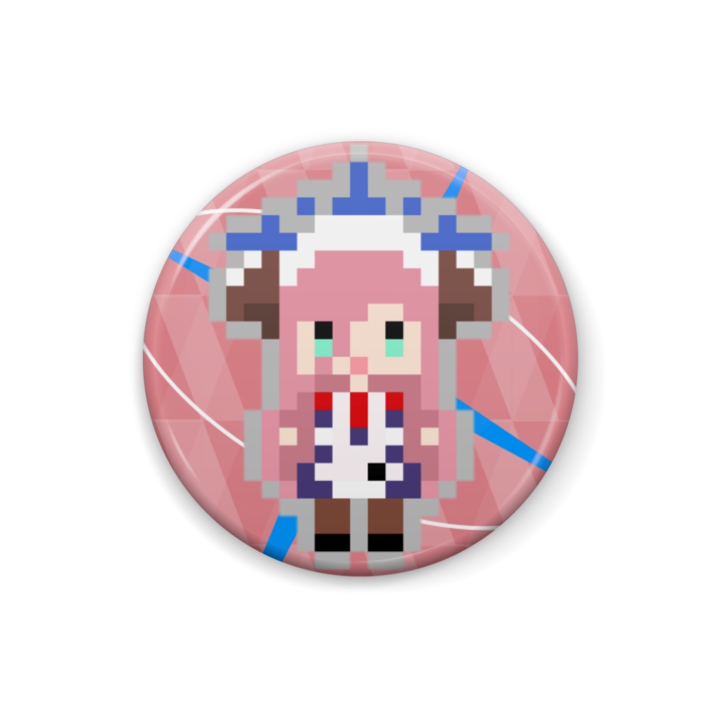 ジュリ　「ブルーアーカイブ」缶バッジ
