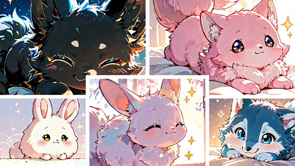 SNS 動物アイコン販売・制作