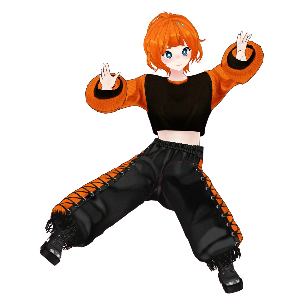 Orange Girl VRM Avatar | オレンジガール VRMアバター | Avatar Chica Naranja VRM | Vroid