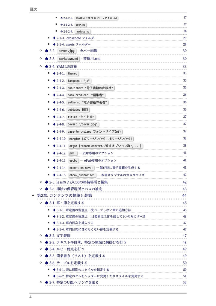 Markdown Preview Enhancedとebook-convertによる至高のePub・PDF執筆術