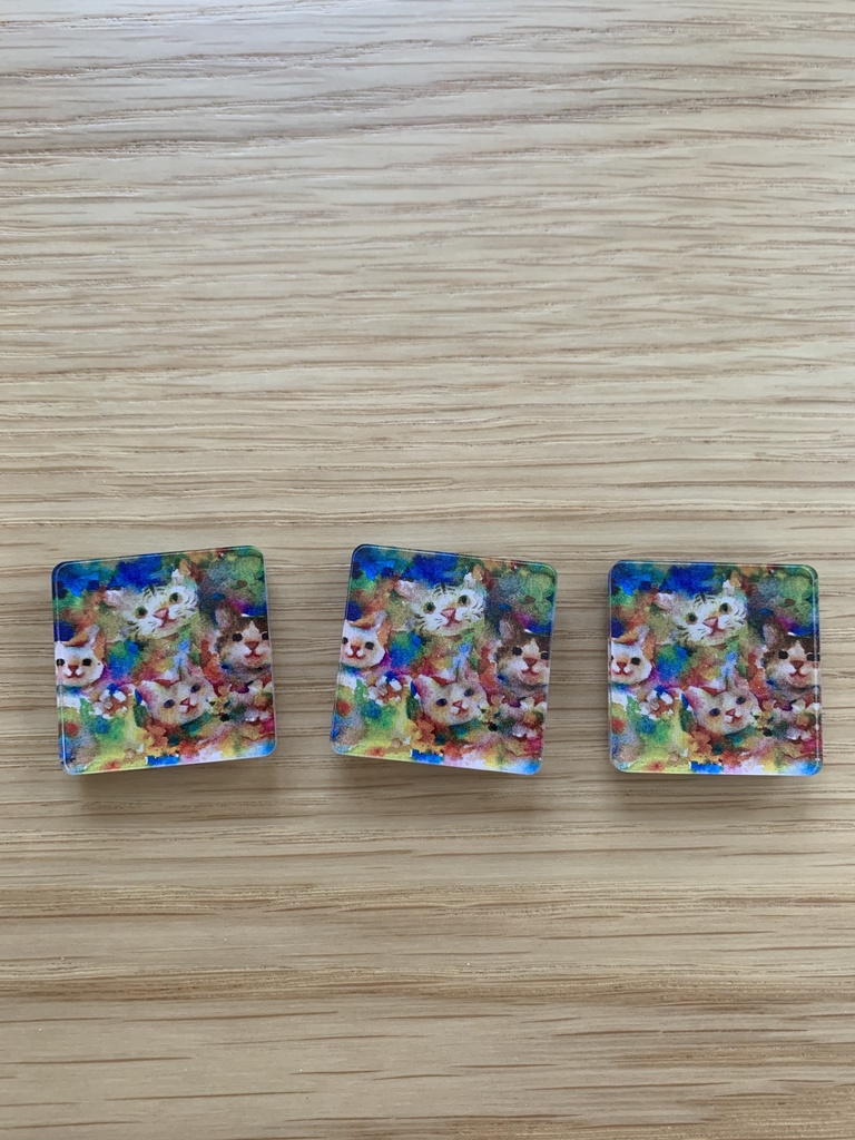 マグネットD  1個　3cm×3cm