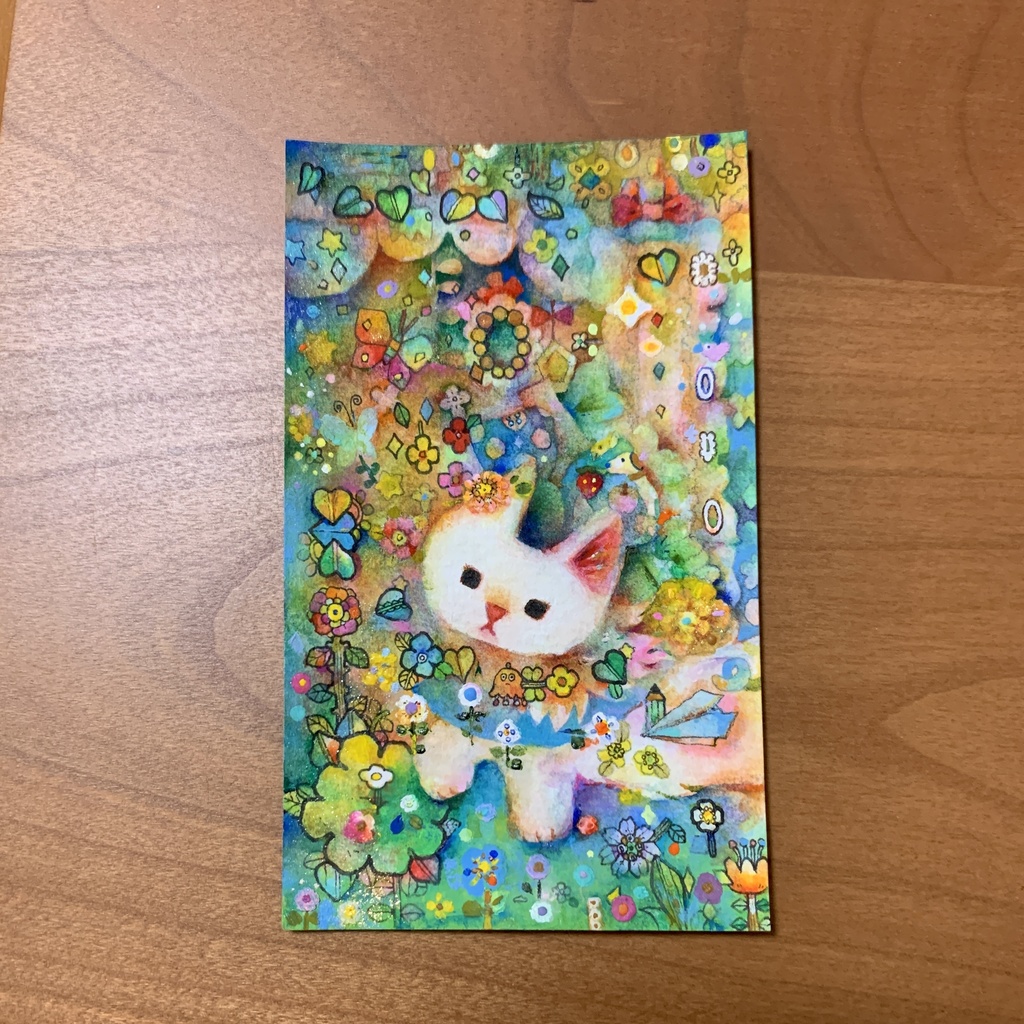 ミニ原画 ねこ