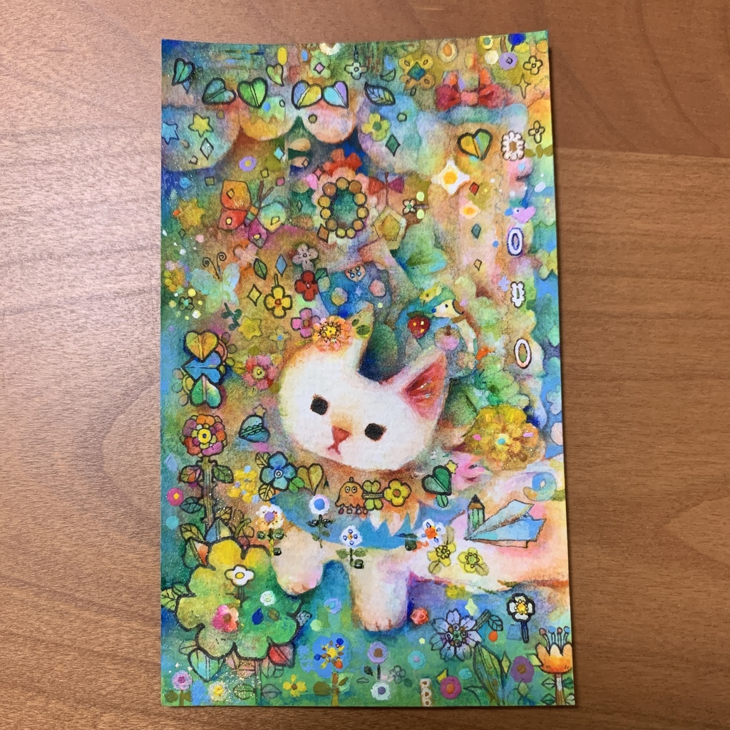 ミニ原画 ねこ