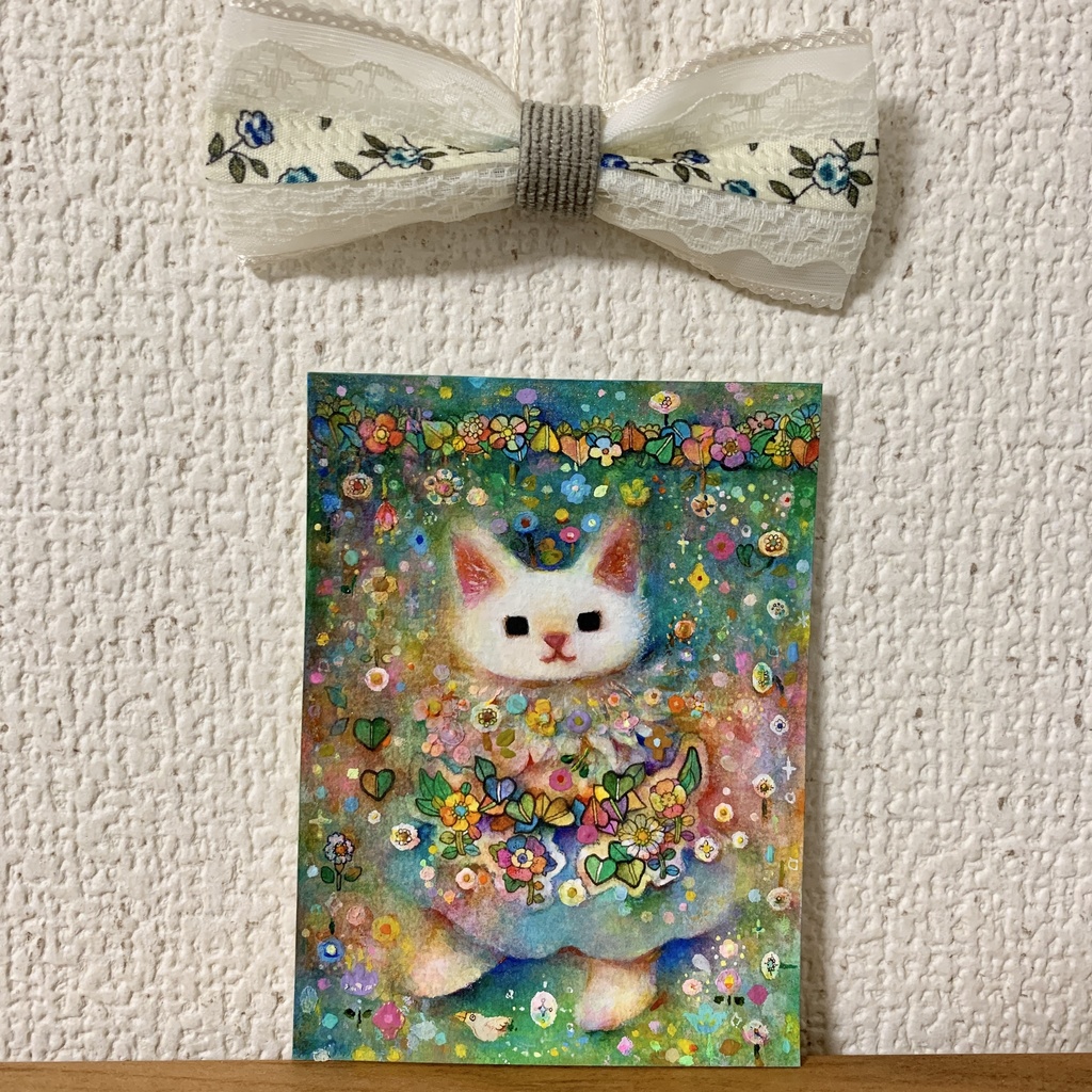 ミニ原画　猫