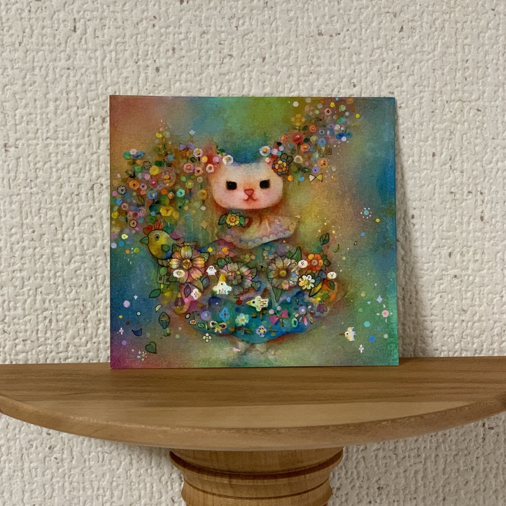 ミニ原画 ねこ 価格変更しました