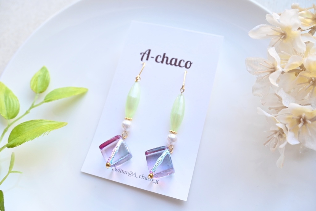 巴形薙刀イメージ イヤーアクセサリー