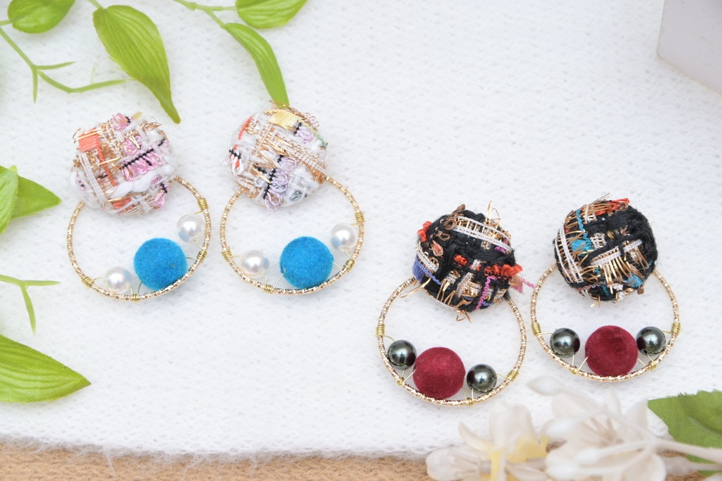 巴形薙刀 静形薙刀イメージ イヤーアクセサリー