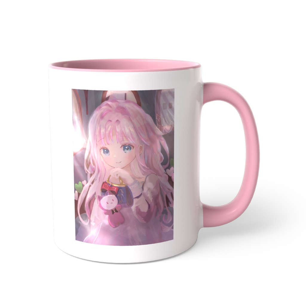 「黄昏と星猫のバッグ」のマグカップ