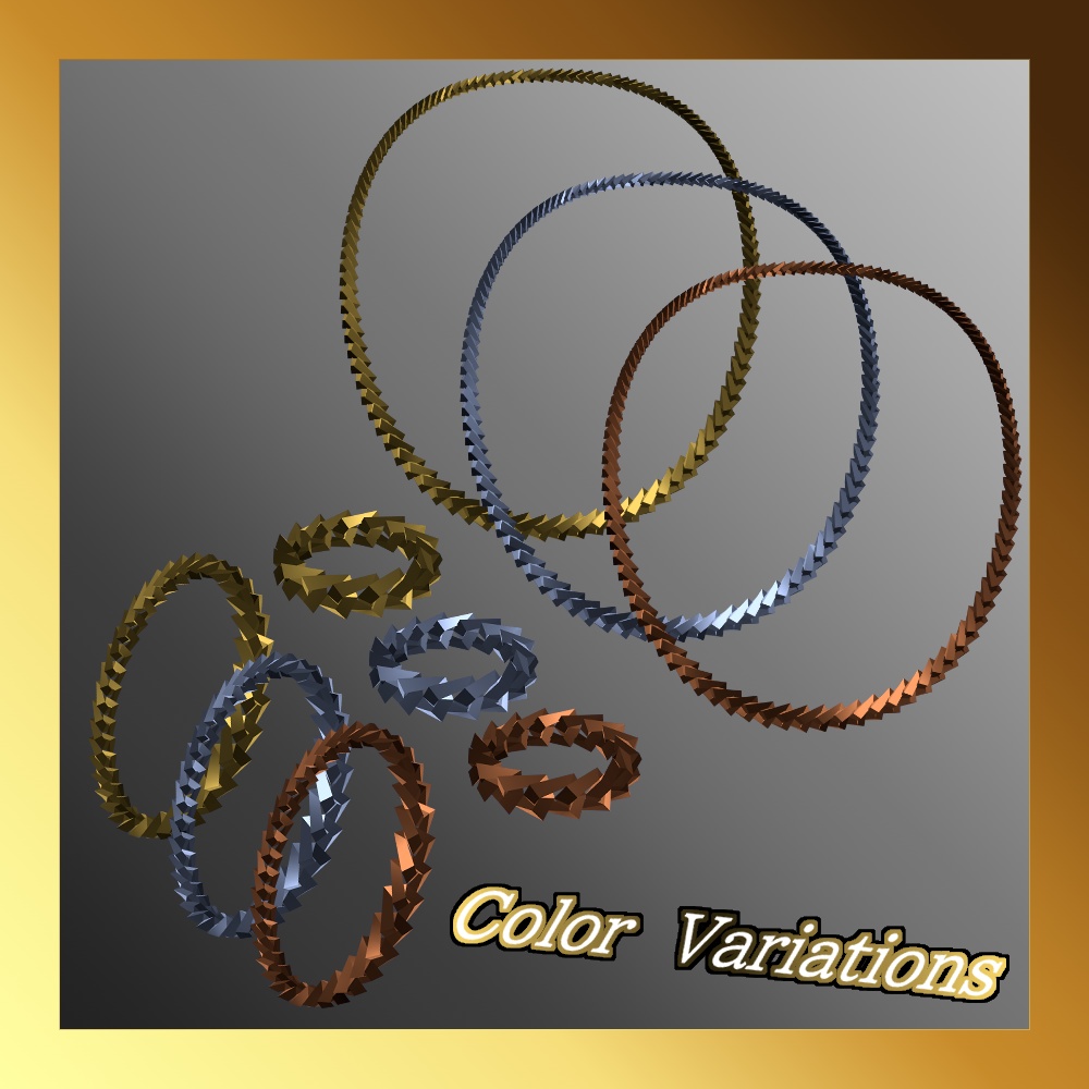 【無料】シンプルチェーンアクセサリーズ