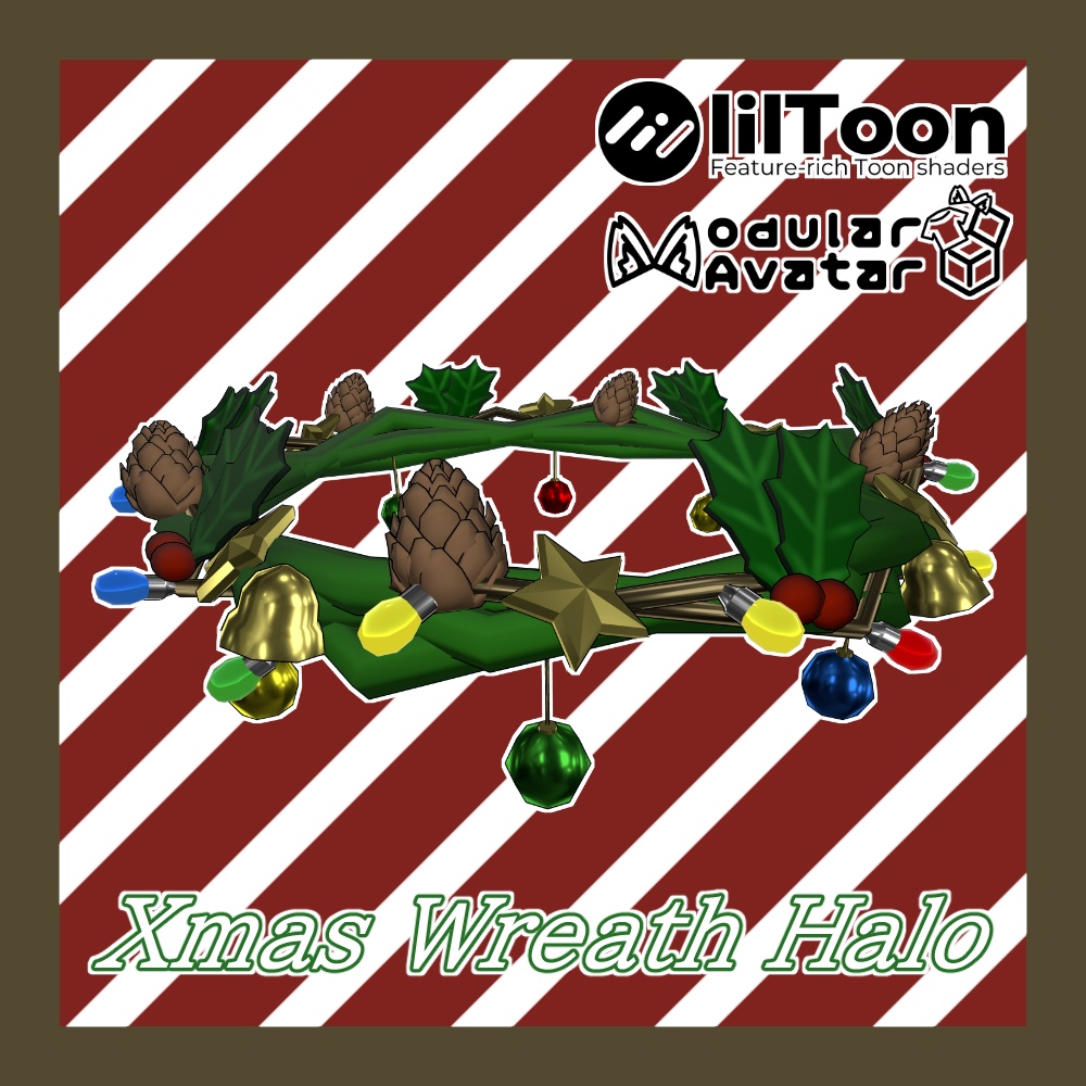 [MA対応]クリスマスリースヘイロー
