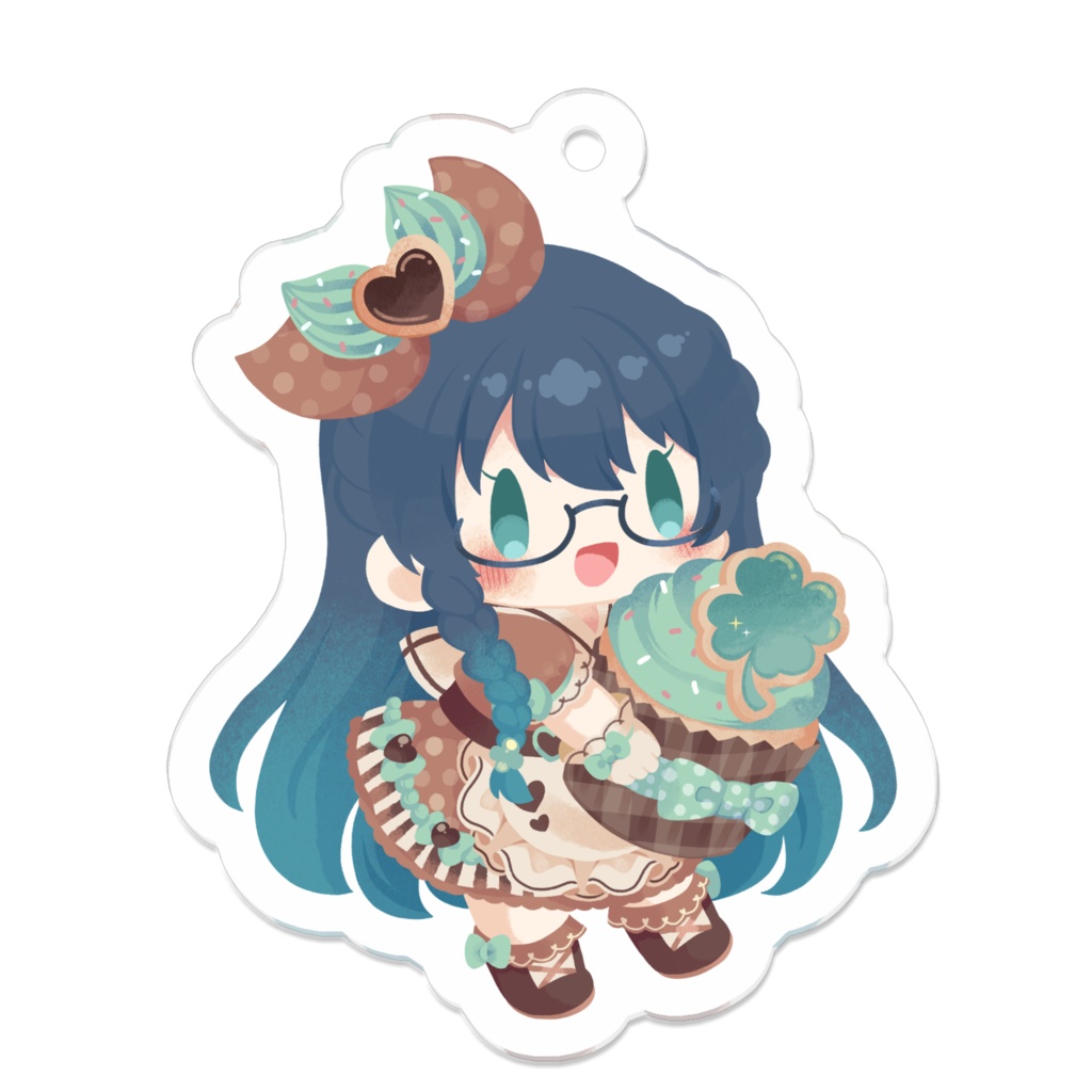 裏面コーティング有ver ひとろんバレンタイン2025 アクリルキーホルダー