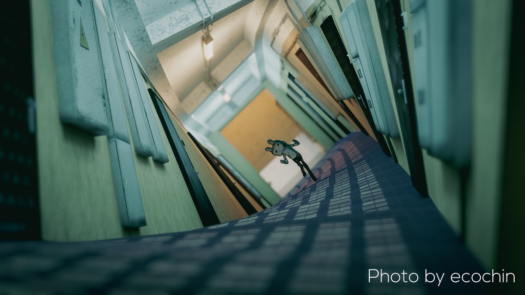 オリジナル3Dモデル「暗黒ねこ」