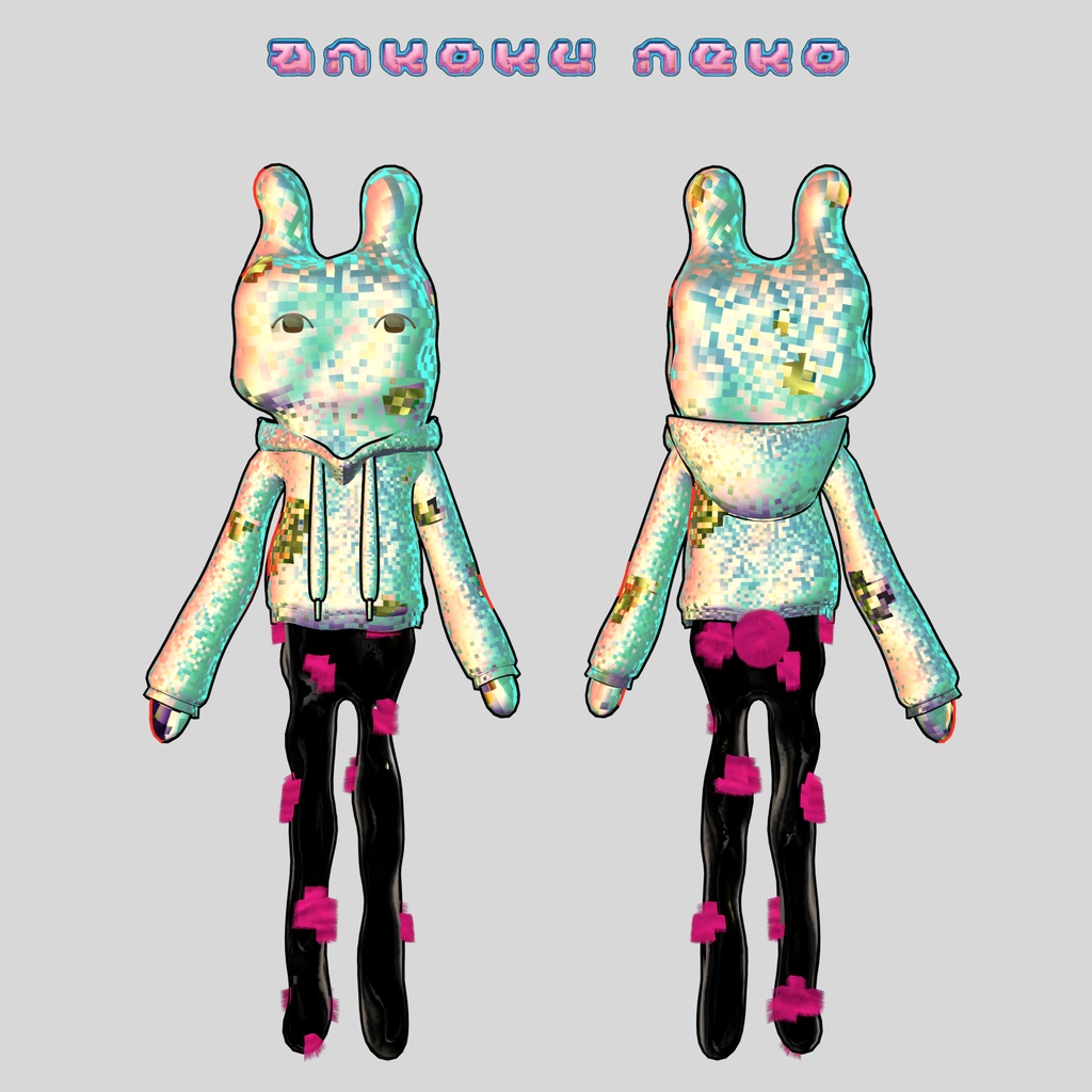 フーディー【暗黒ねこ専用衣装】