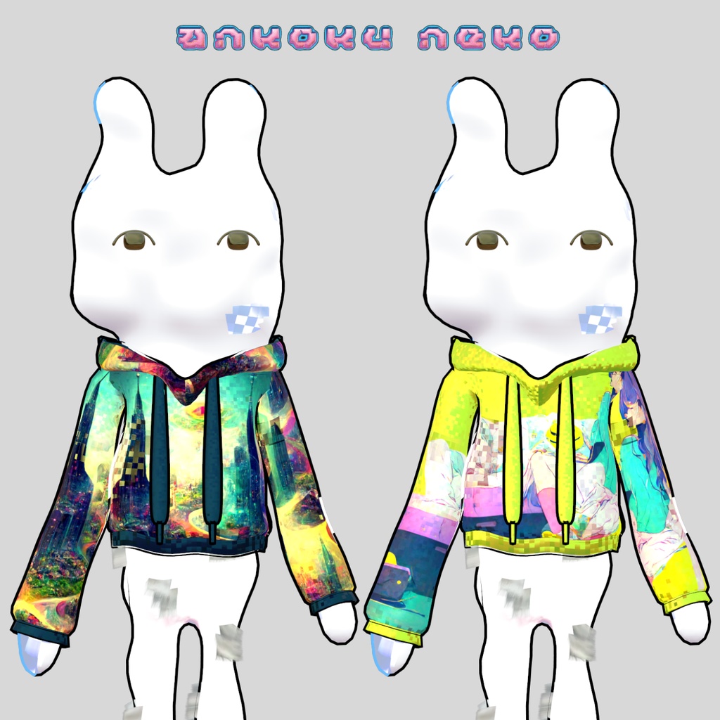 フーディー【暗黒ねこ専用衣装】